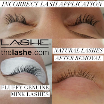 eyelash extension removal